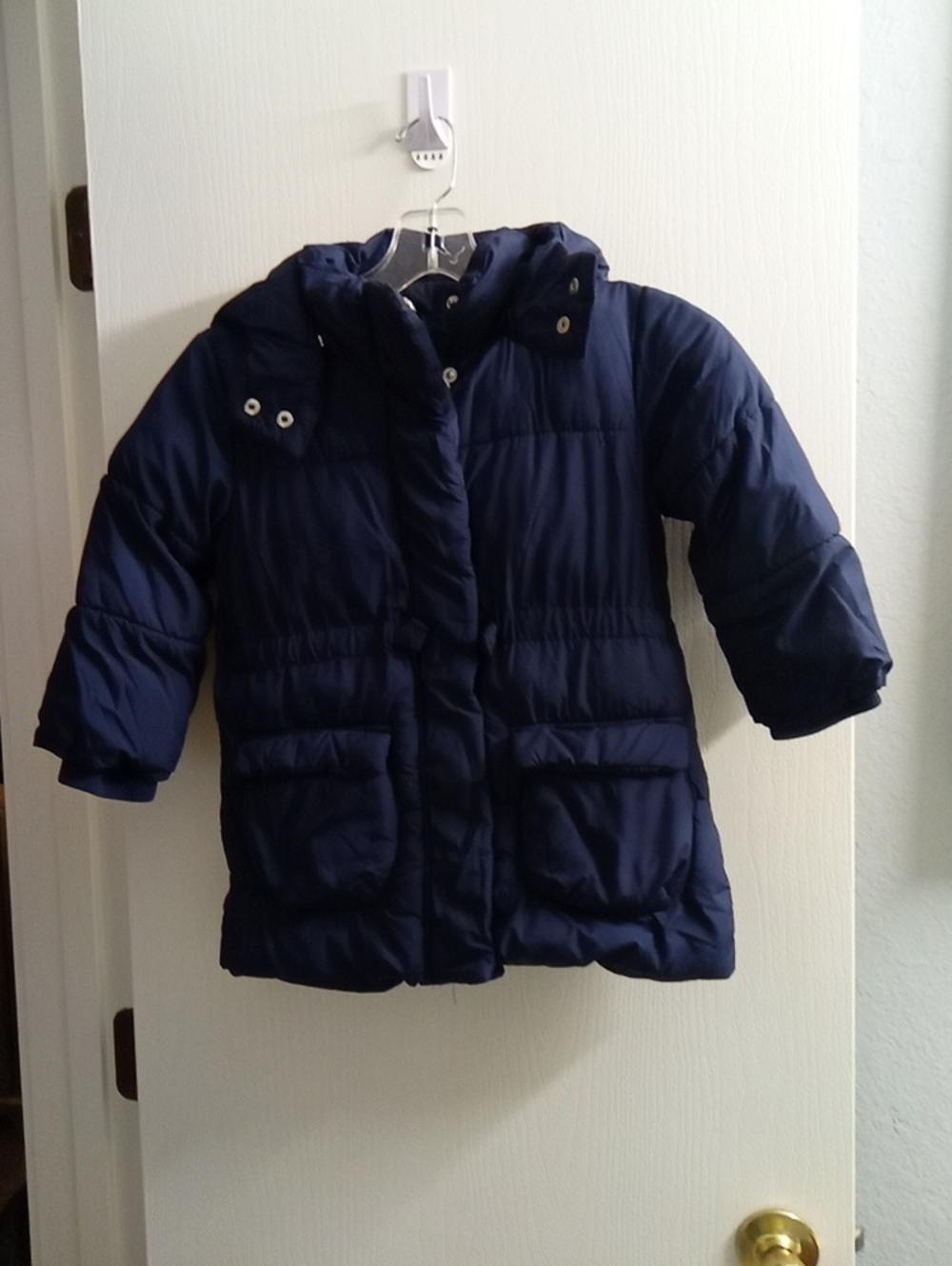 H&M Navy Blue Puffer Jacket for Kids